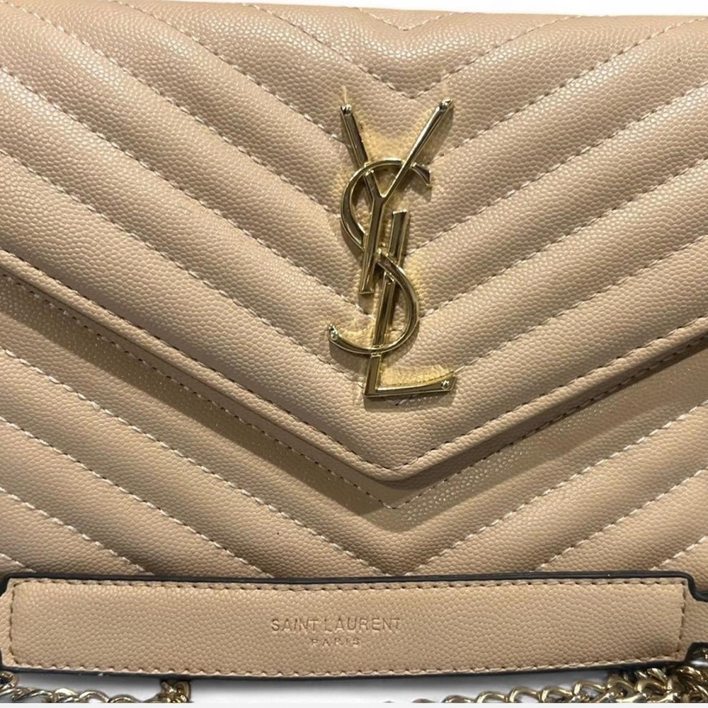 YSL Beige Crossbody Bag